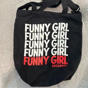 Broadway Funny Girl shoulder tote bag